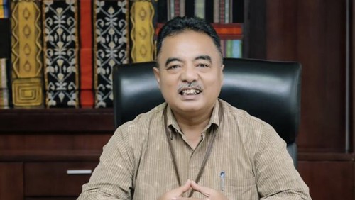 Kepala Perwakilan Bank Indonesia NTT Donny Heatubun di ruang kerjanya, Selasa (28/3/2023).