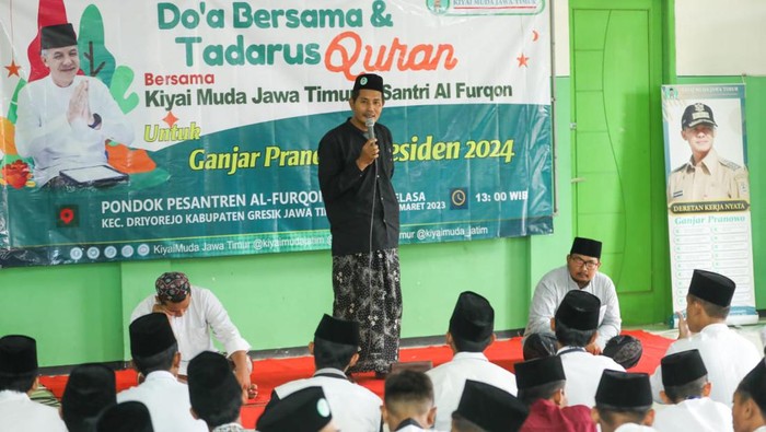 Kiai Muda Dukung Ganjar Jawa Timur (Jatim).