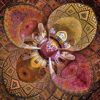 Masjid Nasir al-Mulk di Shiraz, Iran