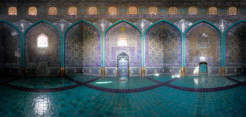 Masjid Nasir al-Mulk di Shiraz, Iran
