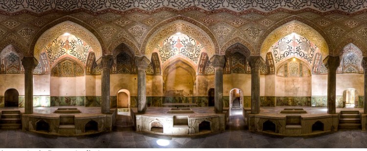 Masjid Nasir al-Mulk di Shiraz, Iran