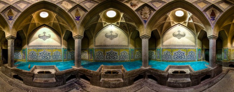 Masjid Nasir al-Mulk di Shiraz, Iran