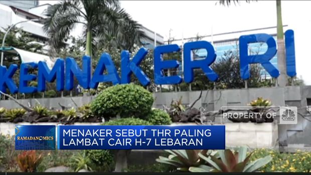 Menaker Sebut THR Paling Lambat Cair H-7 Lebaran