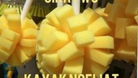 Begitu juga dengan gambar sikat WC satu ini. Meme ini terlihat seperti melihat buah mangga potong yang segar. Foto: site news