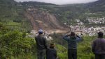 Penampakan Tanah Longsor di Ekuador yang Tewaskan 16 Orang