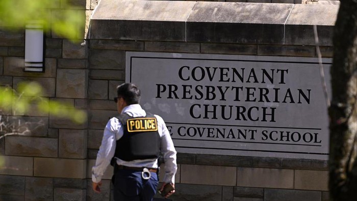 Penembakan massal di The Covenant School, Nashville, Amerika Serikat menewaskan enam orang warga sekolah. Pelaku adalah seorang wanita berusia 28 tahun.
