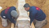 Sarkofagus 2 Ribu Tahun Ditemukan di Gaza, Kondisinya Utuh