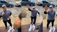 Pengantar Pizza Ngamuk Usai Menunggu 15 Menit di Depan Rumah