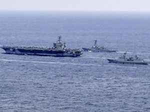 Kapal Perang AS-Kanada Lintasi Selat Taiwan, Tantang China?