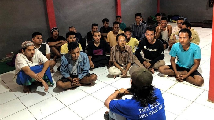 Suasana di Panti Aura Welas Asih.