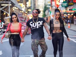 Potret Pria Hidup Bersama Istri dan Pacar yang Penampilannya Bak Kembar