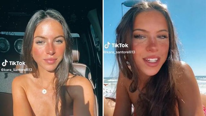 tiktokter kara santorelli