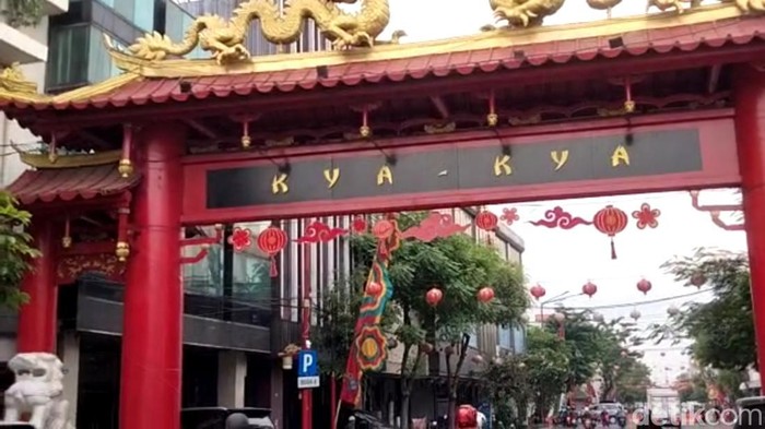 Wisata kuliner Kya-kya di Jalan Kembang Jepun Surabaya