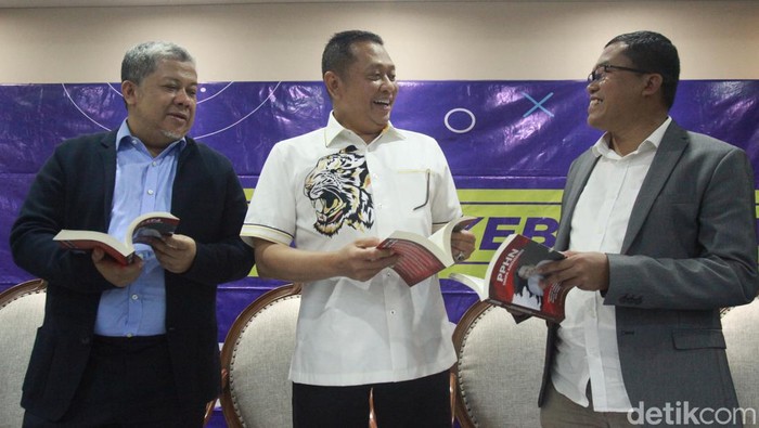 Ketua MPR Bambang Soesatyo hingga Fahri Hamzah membahas soal Pokok-pokok Haluan Negara (PPHN) dalam diskusi empat pilar di DPR.