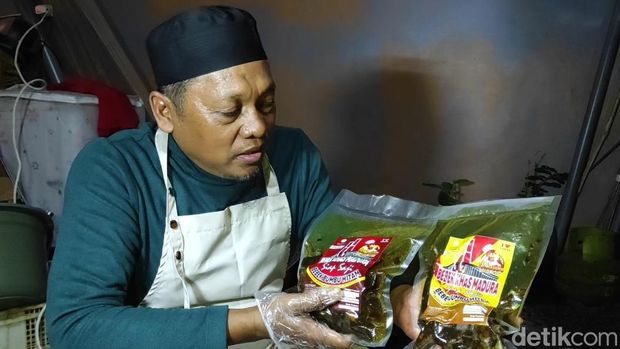 Bebek bumbu hitam Madura kini tersedia dalam kemasan frozen