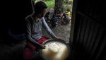 Berkah Ramadan untuk Penjual Kolang-kaling Musiman