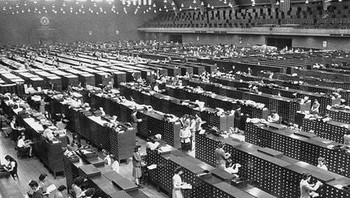 File Sidik Jari FBI, 1944. Foto: Facebook.com/oldpictures32