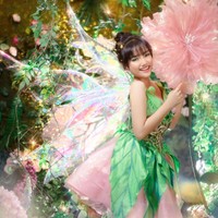 Menjalani pemotretan bersama FD Photography, Fuji tampil cantik cosplay jadi mirip karakter Tinkerbell. Gayanya dalam pemotretan tersebut pun berhasil mencuri atensi. Foto: Instagram/@fdphotography90