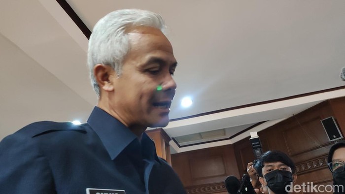 Gubernur Jateng Ganjar Pranowo.