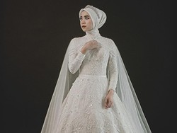 5 Inspirasi Gaun Pengantin Hijab Modern