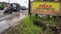 Jangan Ngebut Lur! 261 Km Jalan Di Blora Kondisi Rusak Berat