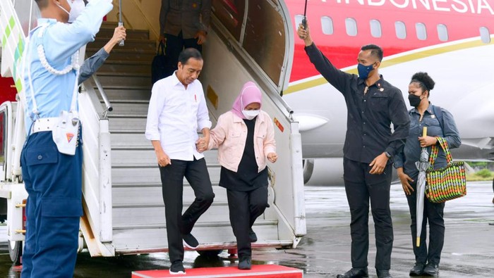 Jokowi dan Iriana