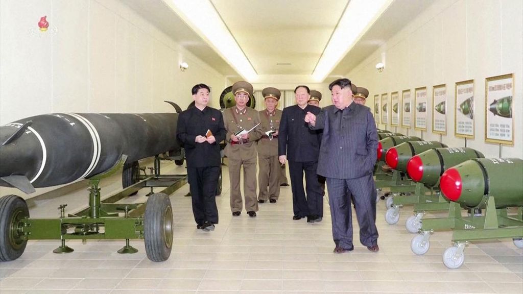 Kim Jong Un Pamer Hulu Ledak Nuklir Terbaru