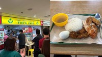 Makin Viral, Penjual Ayam Penyet Tergalak di Singapura Ini Ternyata Baik Hati