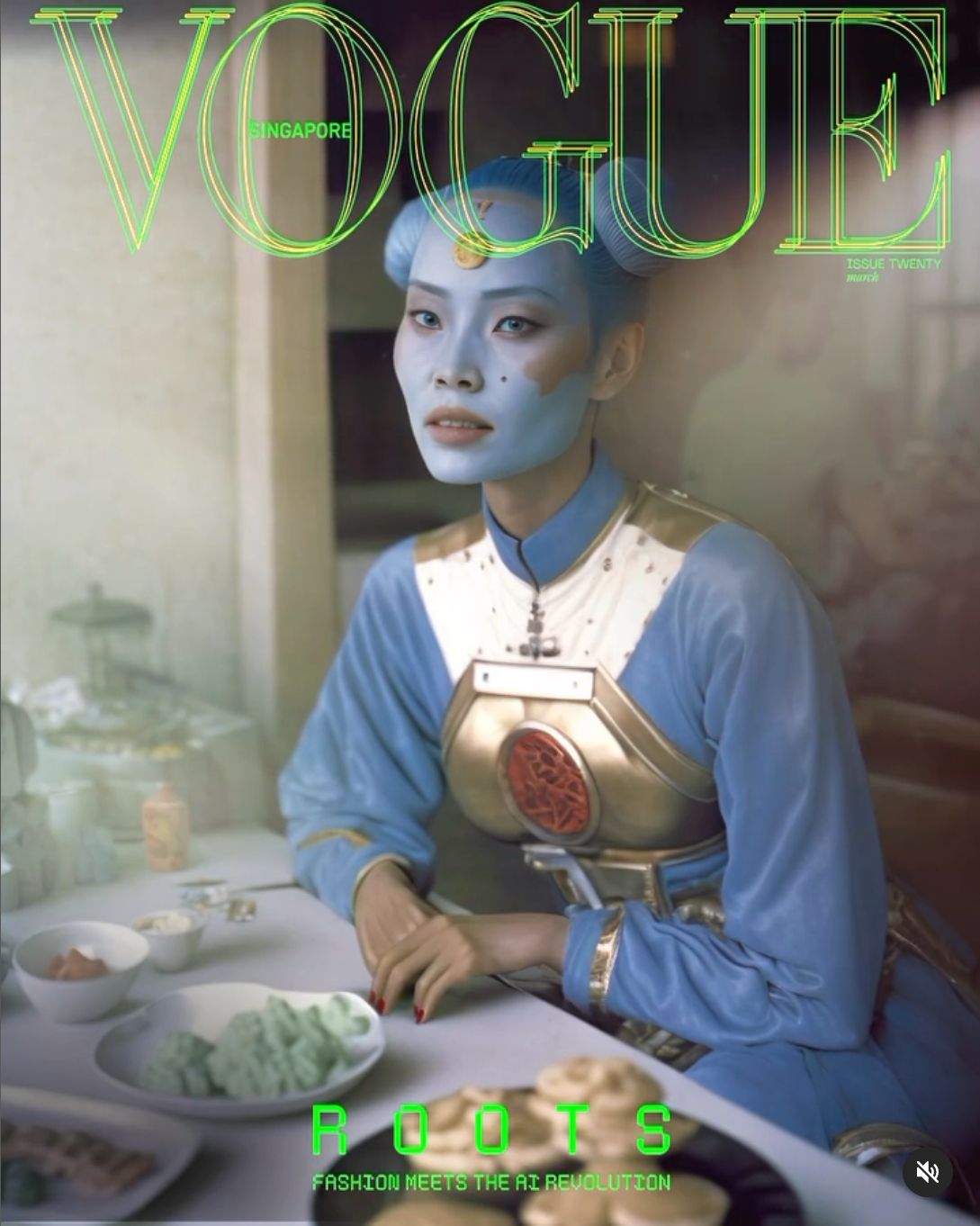 Model AI di Vogue Singapore Model AI di Vogue Singapore.