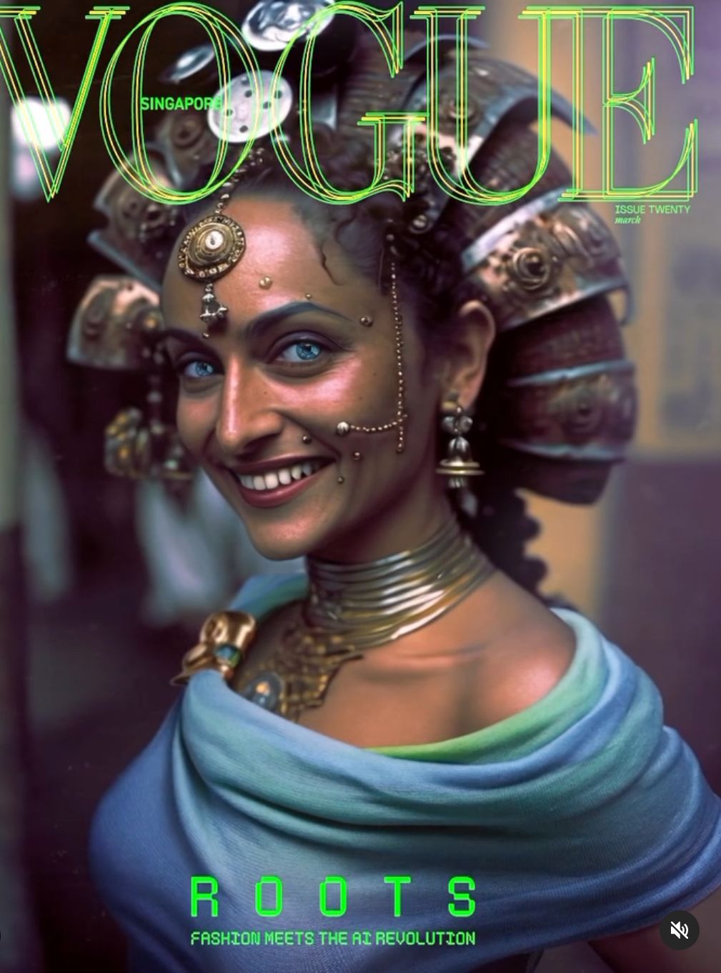 Model AI di Vogue Singapore Model AI di Vogue Singapore.