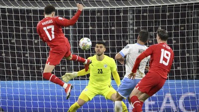 Momen Swiss Bantai Israel di Kualifikasi Euro 2024