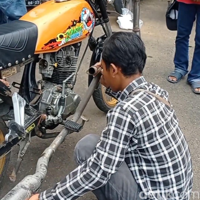 motor knalpot brong