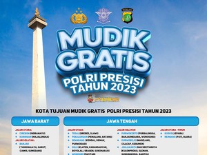 Polri Siapkan 500 Bus Mudik Gratis ke Jawa, Pendaftaran Dimulai Hari Ini