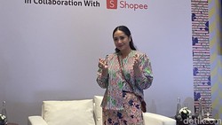 Nagita Slavina Rilis Baju Lebaran yang Fleksibel Dipakai Jalan-jalan