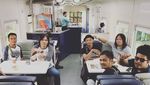 Keseruan Once Mekel saat Makan-makan Bareng Teman SMA
