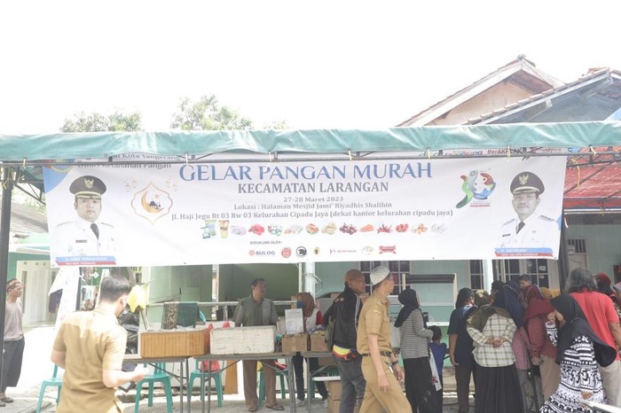 Pemkot Tangerang Gelar Pangan Murah di 13 Kecamatan, Jual Beras-Daging
