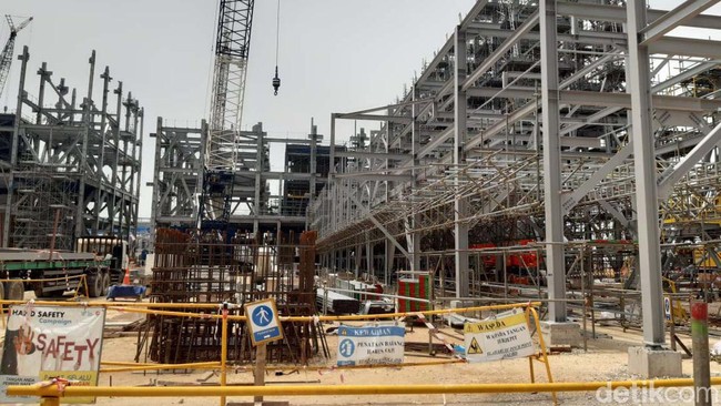 Penampakan Terkini Smelter Freeport di Gresik yang Rampung 2024