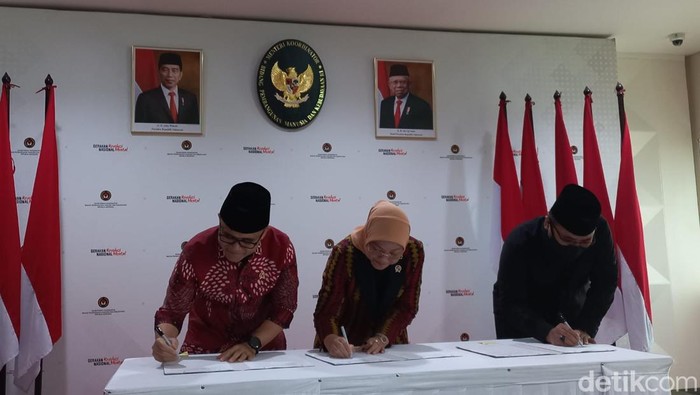 Penandatangan SKB 3 Menteri