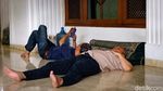 Aksi Tidur Berjemaah di Masjid Saat Ramadan