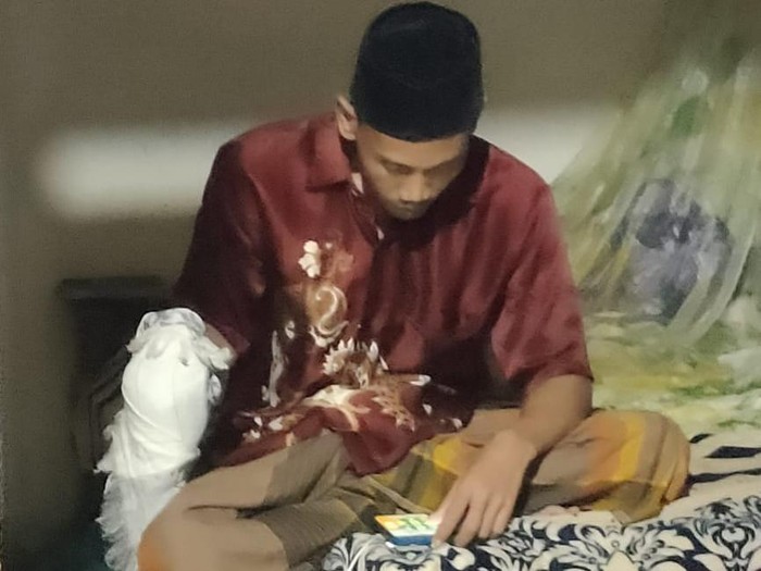 Potret Muksin usai membunuh ibunya