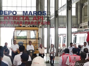 Jokowi: Kereta Api Trans Sulawesi Akan Menyambung dari Makassar ke Manado
