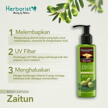 Rekomendasi body lotion lokal dari Herborist. Rekomendasi body lotion lokal dari Herborist.