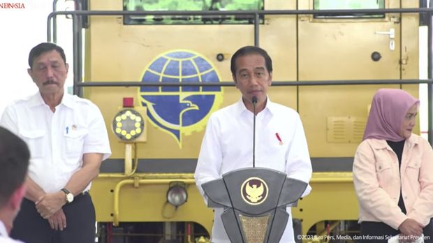 Sambutan Presiden Jokowi pada Peresmian Depo Kereta Api Maros, Kabupaten Maros, 29/3/2023