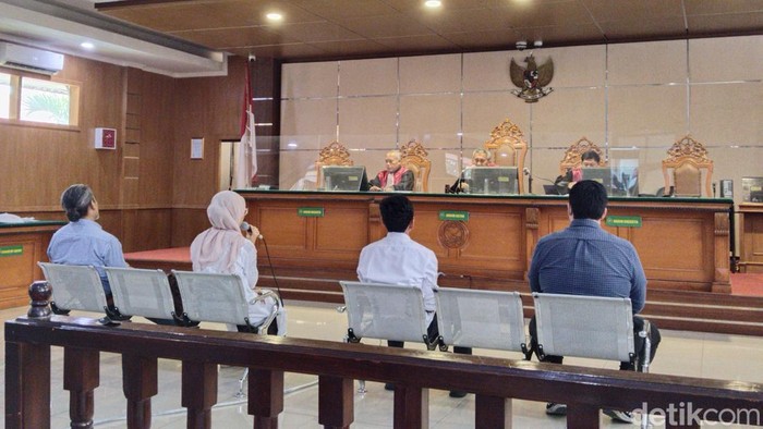 Sidang pemeriksaan saksi suap Hakim Agung nonaktif Sudrajat Dimyati.