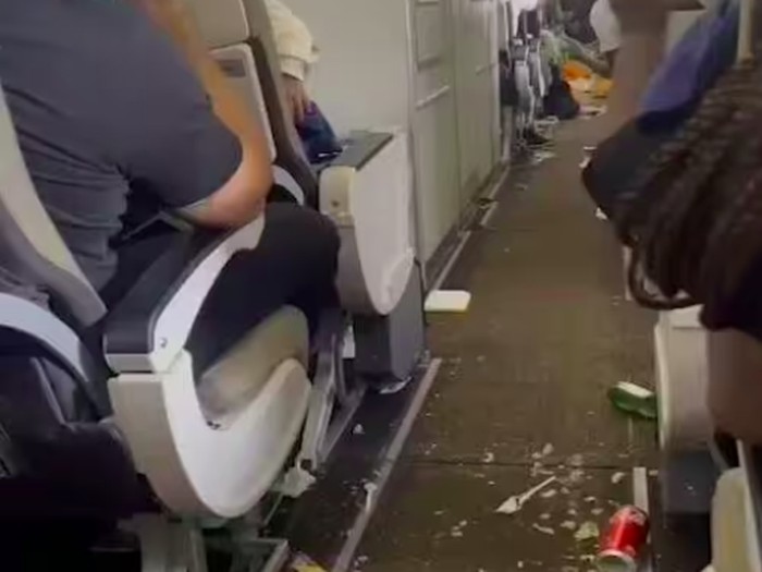 TAAG Angola Airlines turbulensi parah