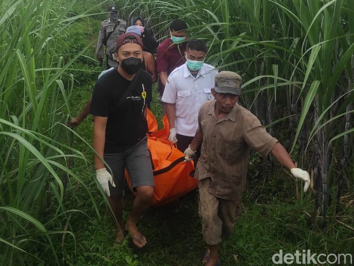 Temuan mayat ibu dan bayinya di tengah kebun tebu Kediri