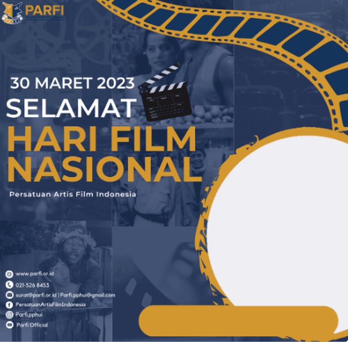 Twibbon Hari Film Nasional 2023 bisa dipakai untuk memeriahkan peringatannya pada 30 Maret. Berikut daftar twibbon Hari Film Nasional 2023 dan cara pakainya.