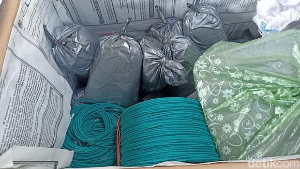 bahan peledak diamankan polres tulungagung