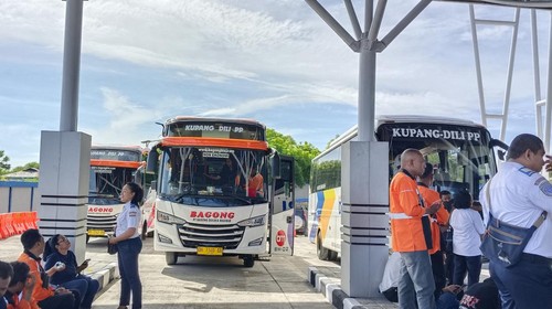 Bus rute Kupang-Dili, Timor Leste mulai beroperasi hari ini, Kamis (30/3/2023).