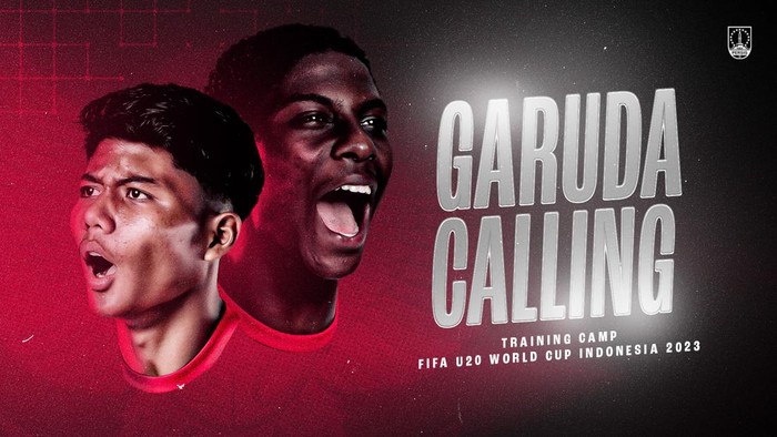 Dua pemain Persis Solo, Hugo Samir, dan Arkhan Kaka yang bergabung di Timnas U-20.